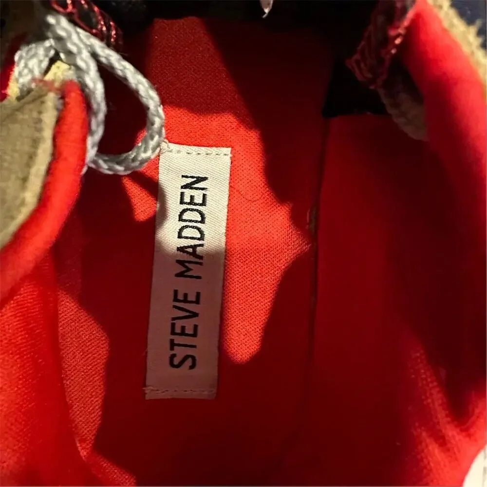 Steve Madden Women's Run Sneaker Multicolor Size 6 Casual Shoes - Picture 10 of 13